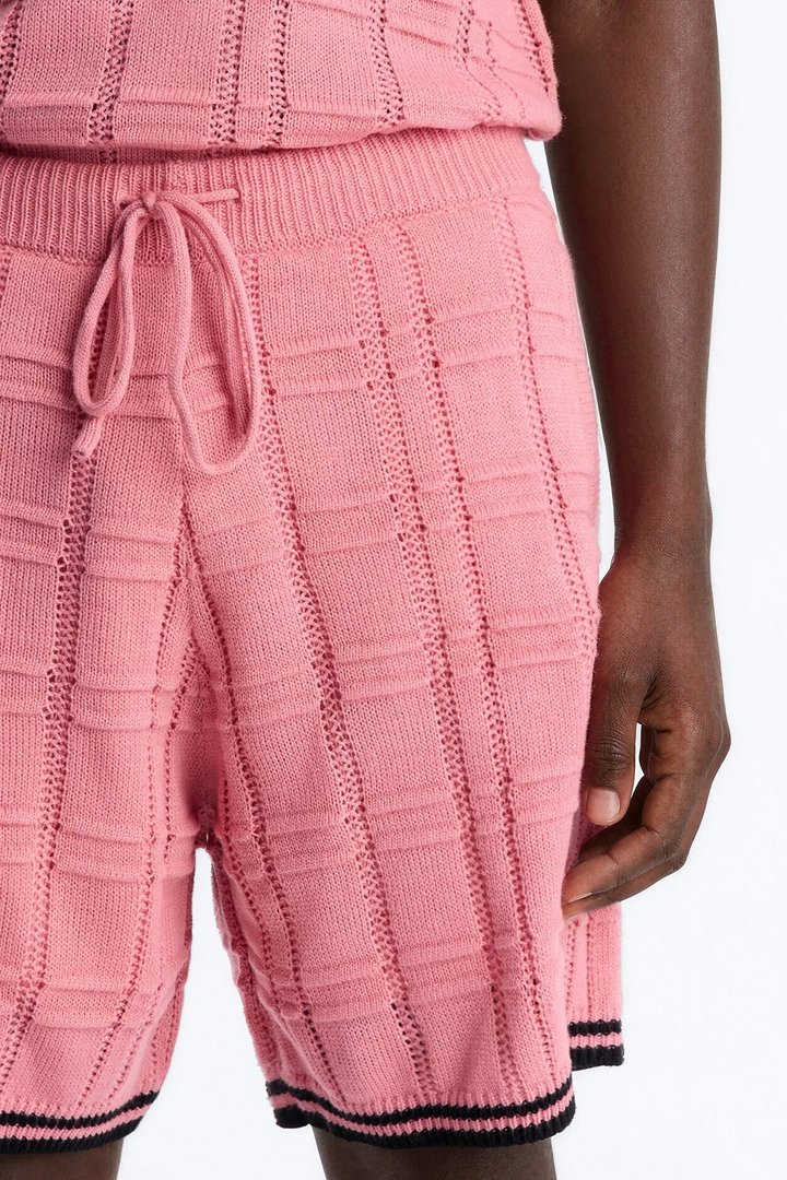 Relaxed Riviera Knit Short - Pink