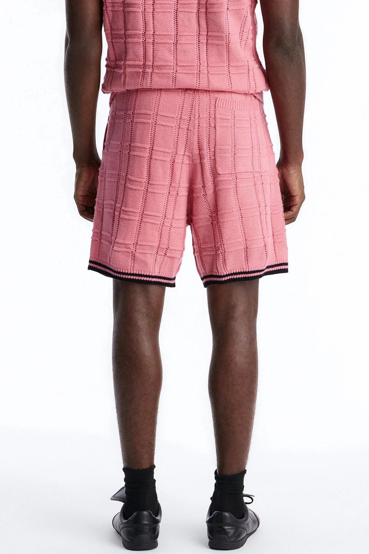 Relaxed Riviera Knit Short - Pink