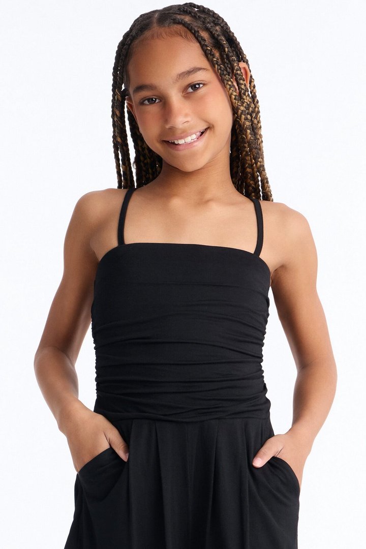 Mini Anchors Away Romper - Black
