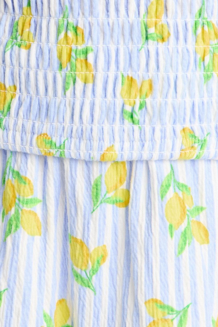 Mini When Life Gives You Lemons Skort Set - Blue/combo