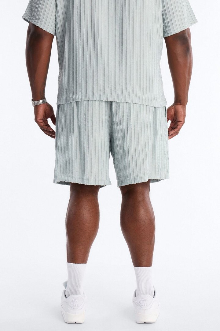 Relaxed Aegean Pleat Short - Sage