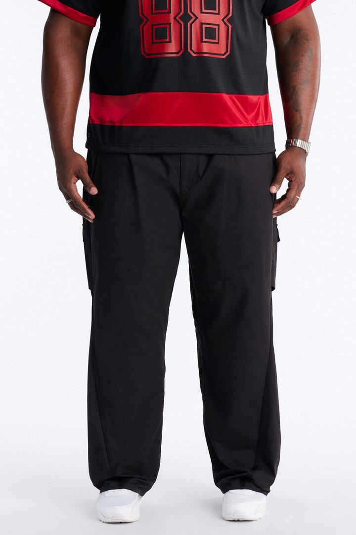 Barrel Accordion Pant - Black