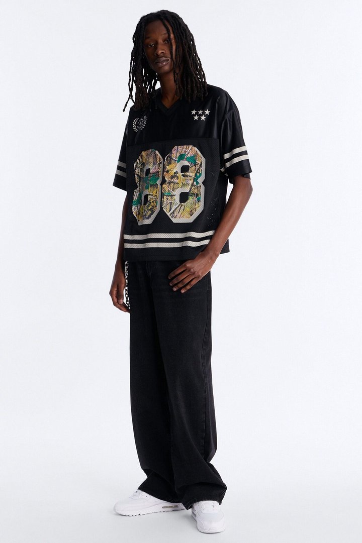 Saint Studio 88 Football Jersey - Black