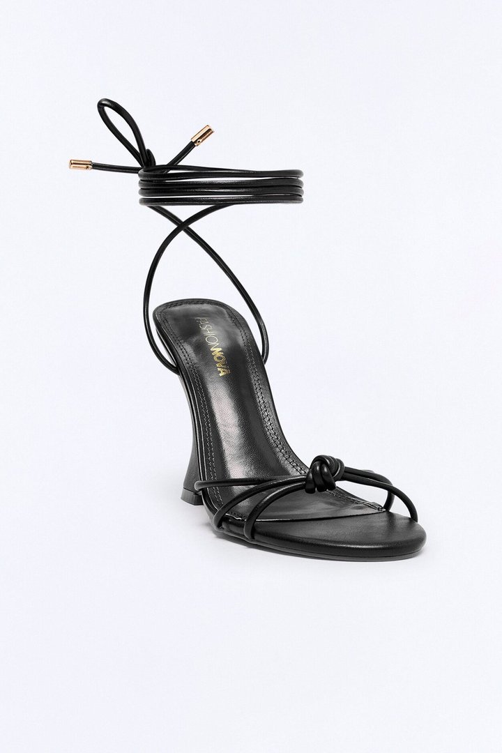 Bash Wrap Up Wedges - Black