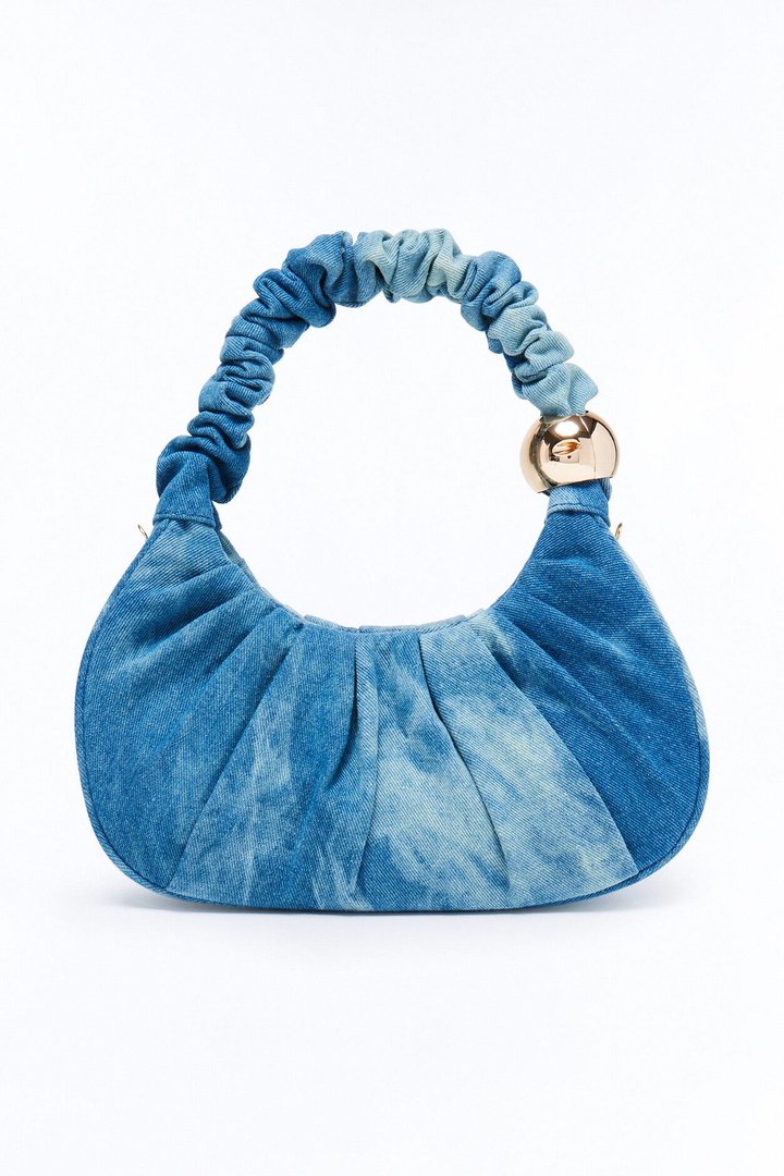 Nothing Like It Denim Shoulder Bag - Medium Wash