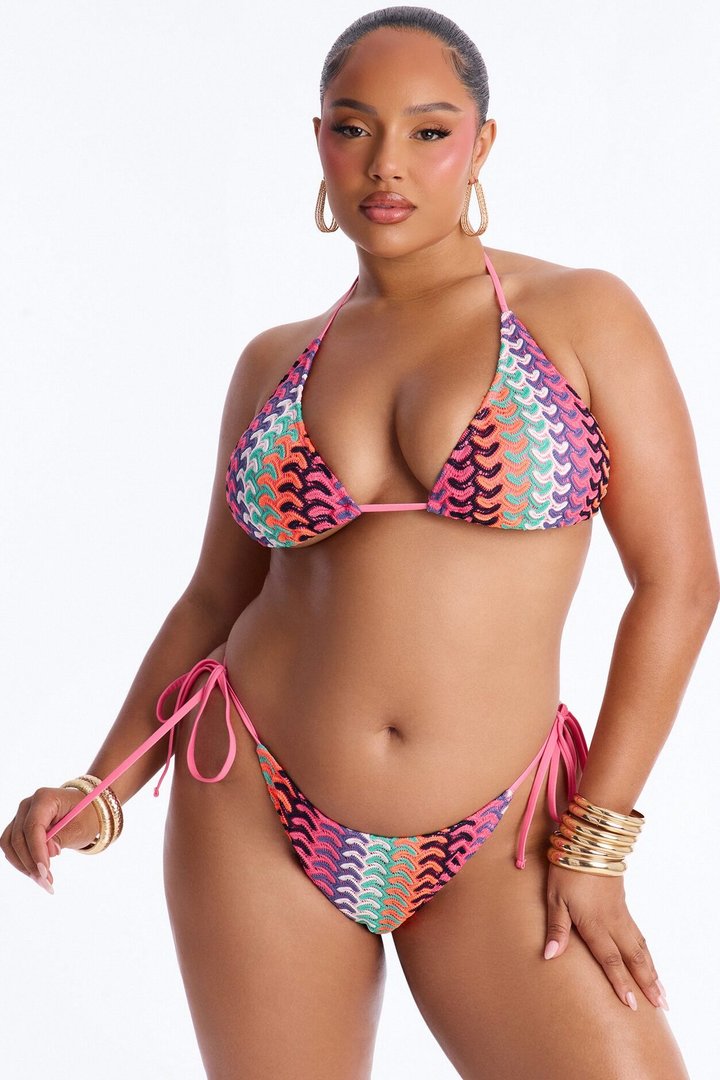 Alicia 4pc Bikini And Coverup Set - Multi Color