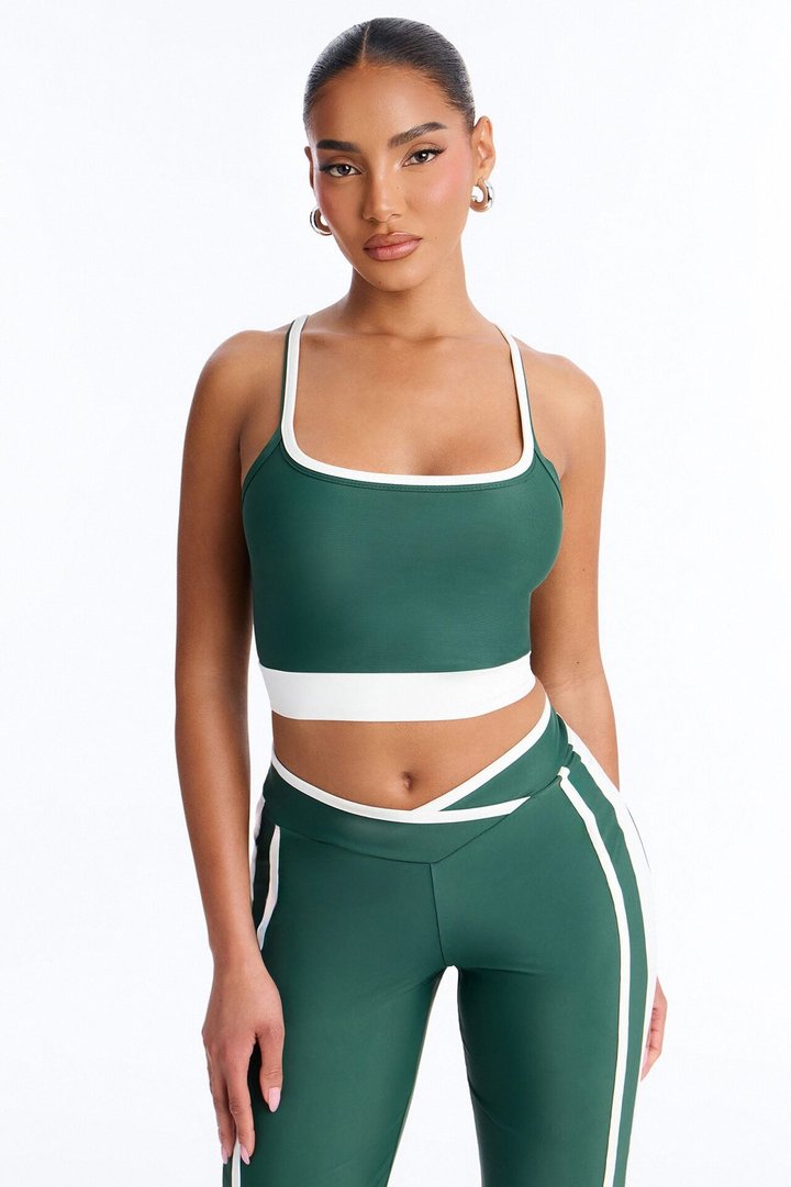 Workout Babe Flare Legging Set - Hunter