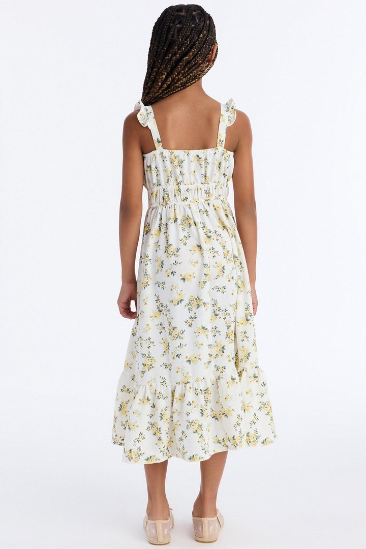 Mini Feeling Grateful Dress - White/combo
