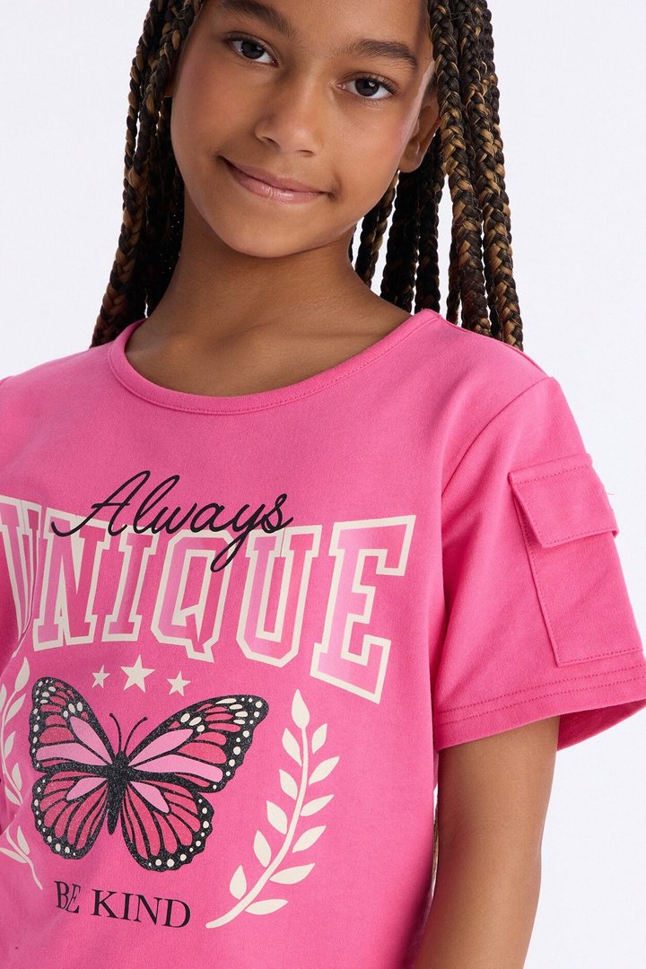 Mini Always Unique Short Set - Rose