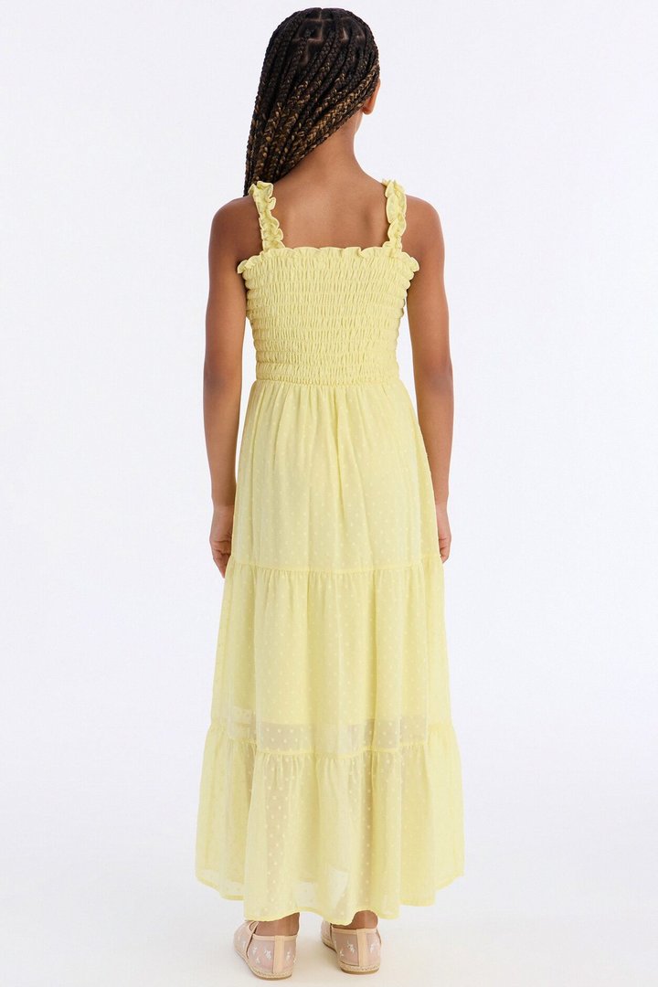 Mini Enjoying The Sunshine Dress - Butter Yellow