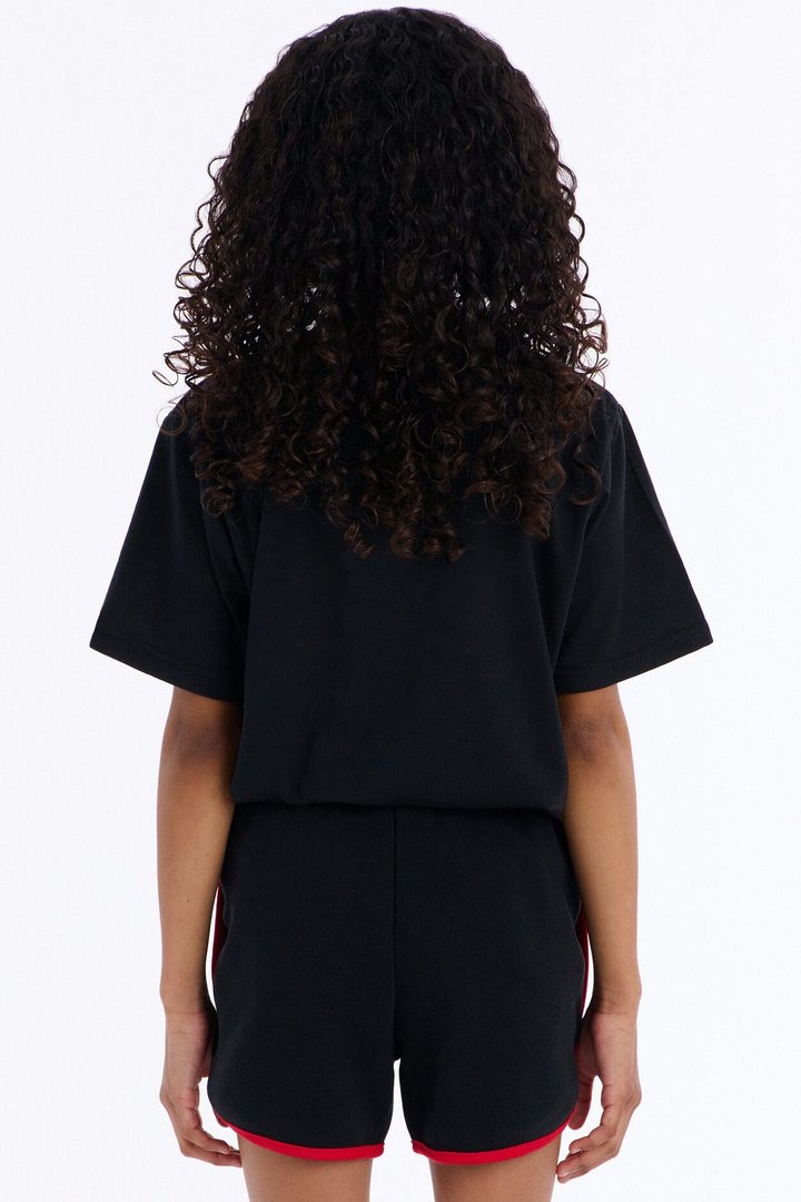 Mini Life Is Sweet Short Set - Black