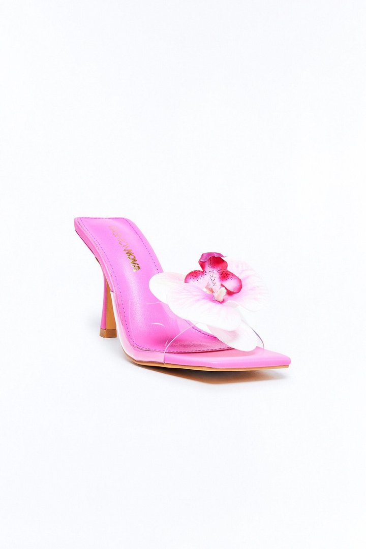 Flower Festival Heels - Pink
