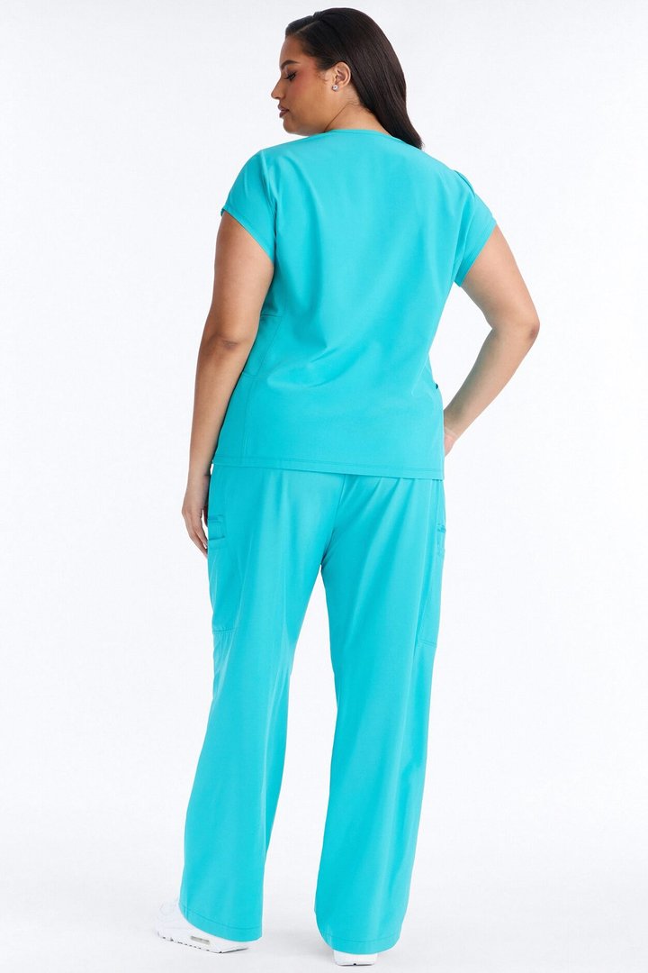 Wrap It Up Scrub Set - Teal