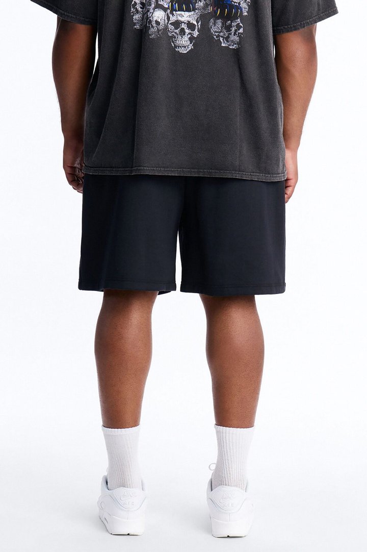 The City That Never Sleeps NYC Sweatshorts - Black