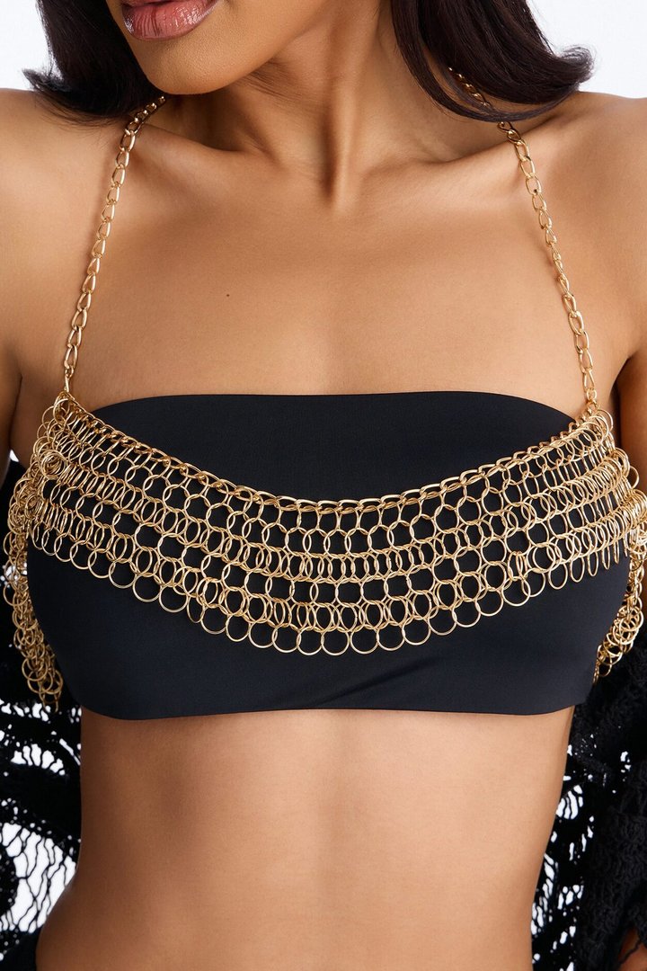 Knighted Body Chain - Gold