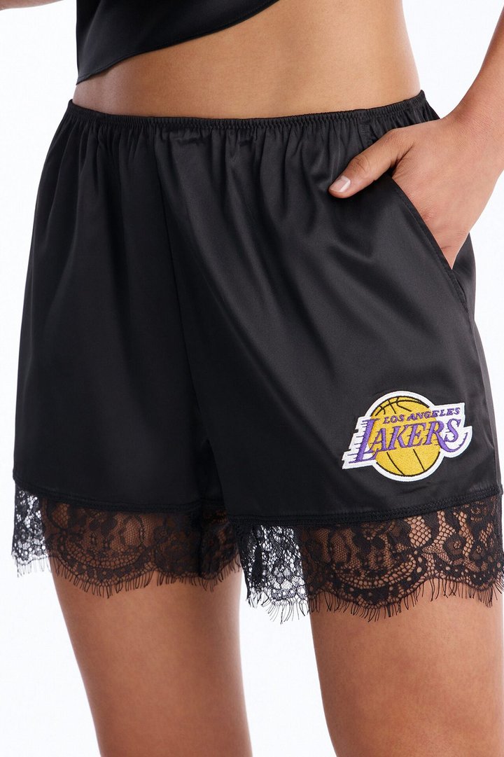 NBA LA Laker Shorts - Black