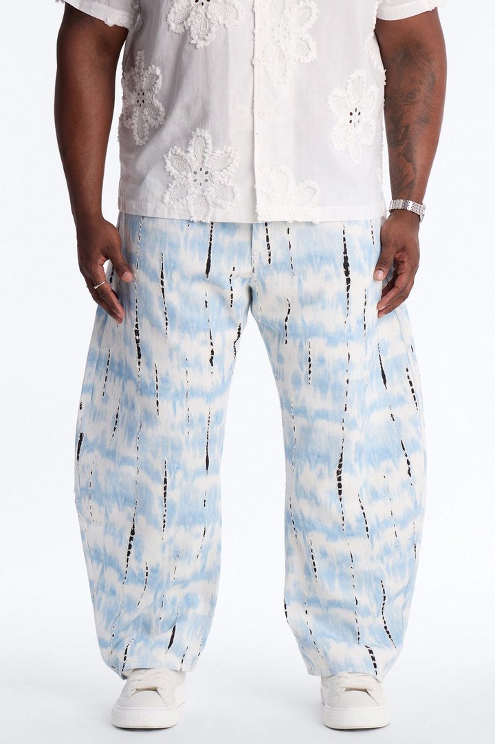 Barrel Tunnel Vision Jean - Blue
