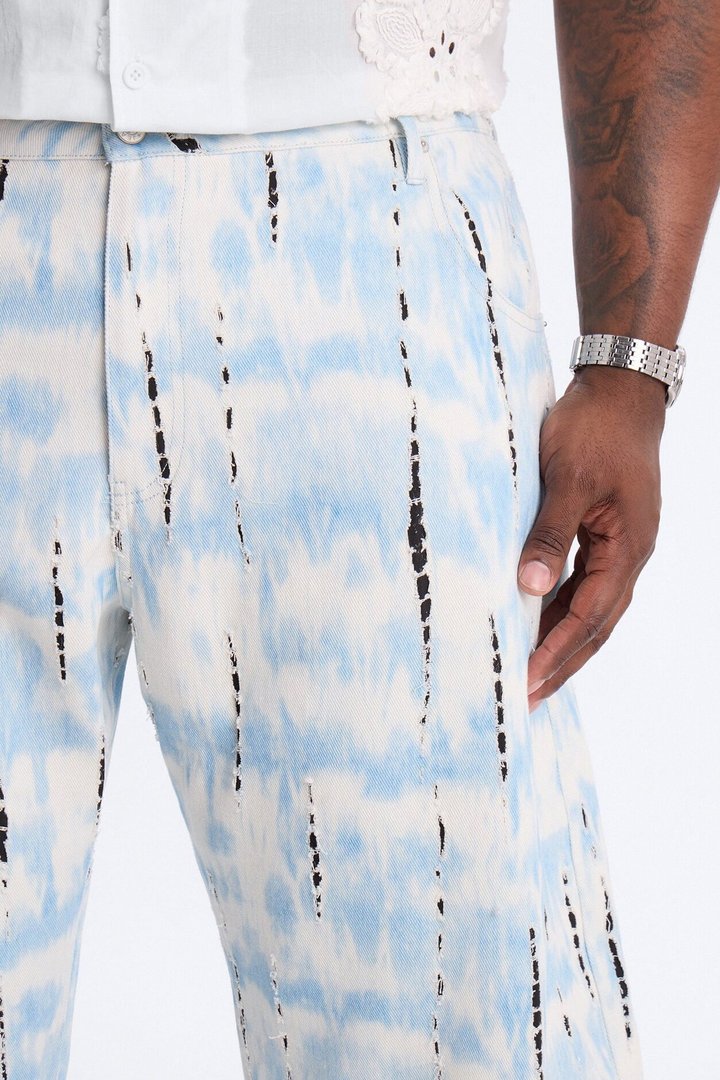 Barrel Tunnel Vision Jean - Blue