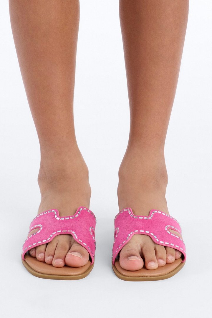 Mini My Destination Flip Flops - Pink