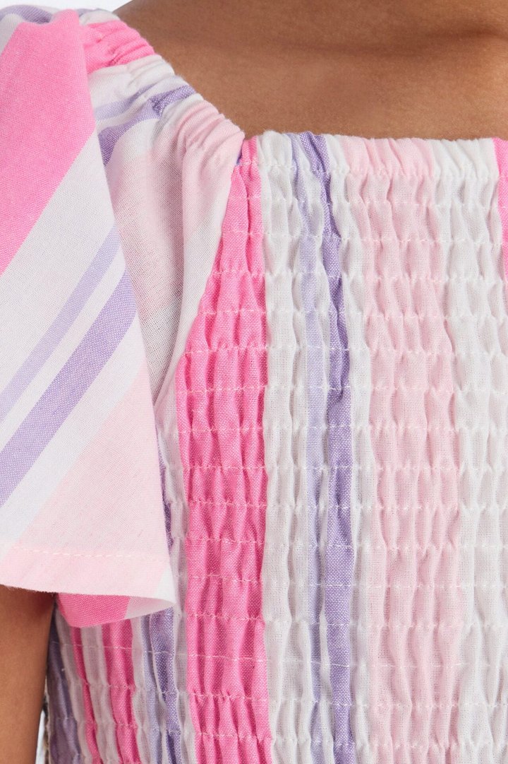 Mini Sunny Afternoon Dress - Pink/combo