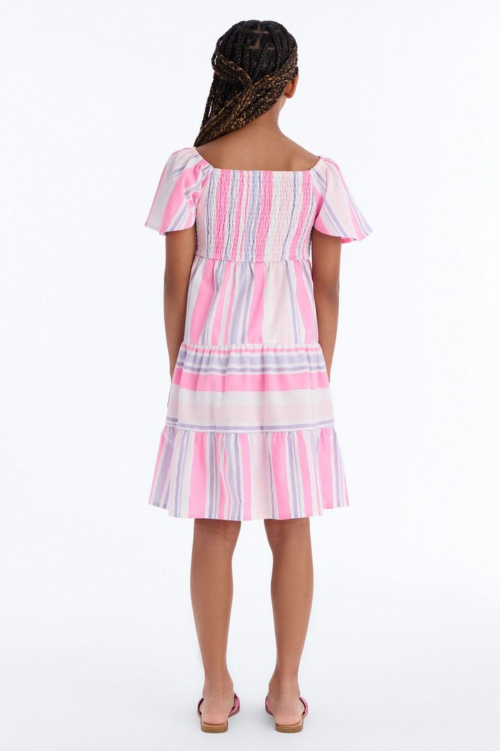 Mini Sunny Afternoon Dress - Pink/combo