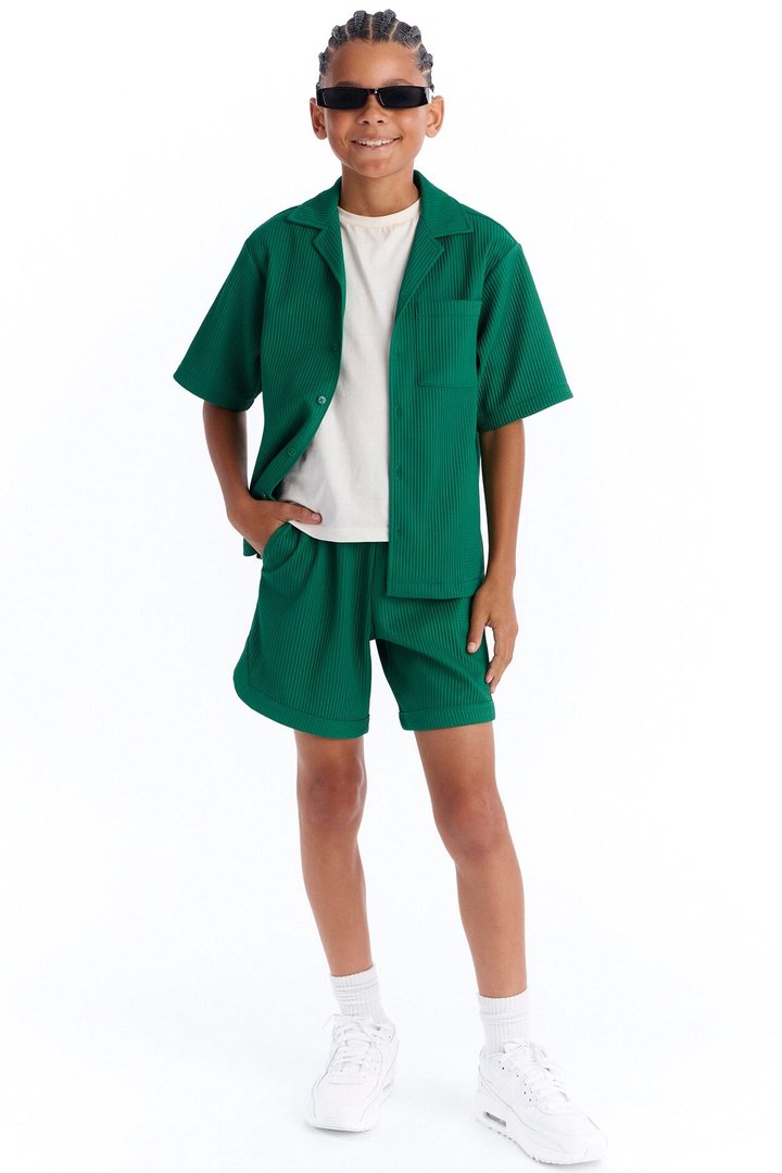 Mini Show Up Basketball Short - Green