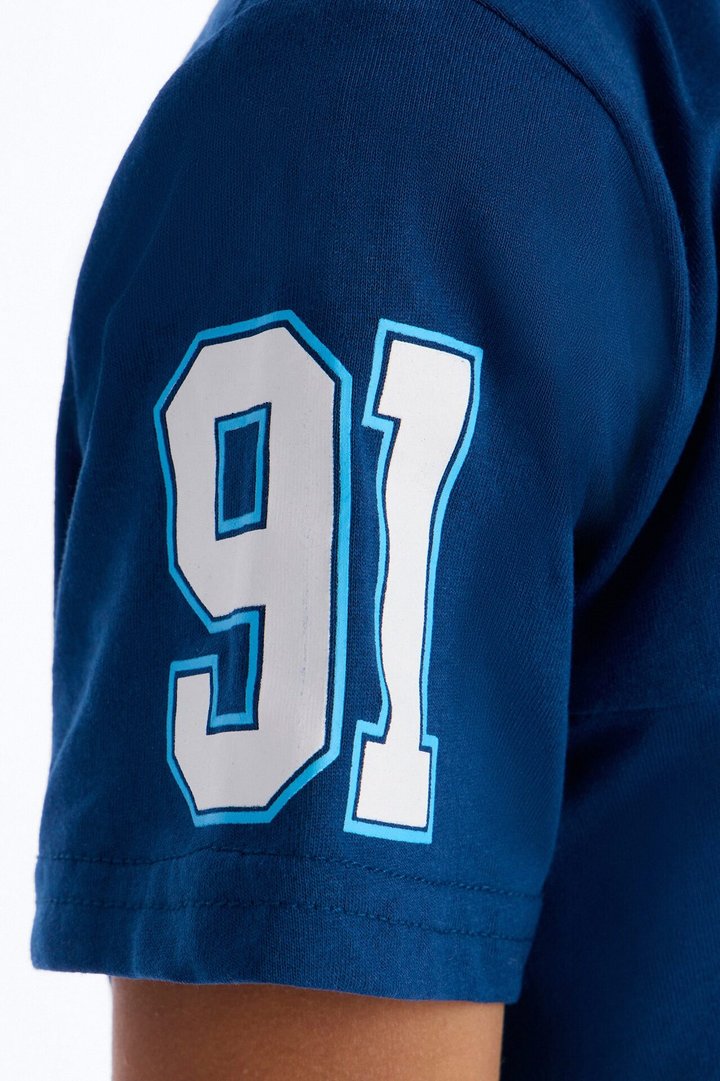 Mini Sonic 91 Jersey And Short Set - Navy/combo