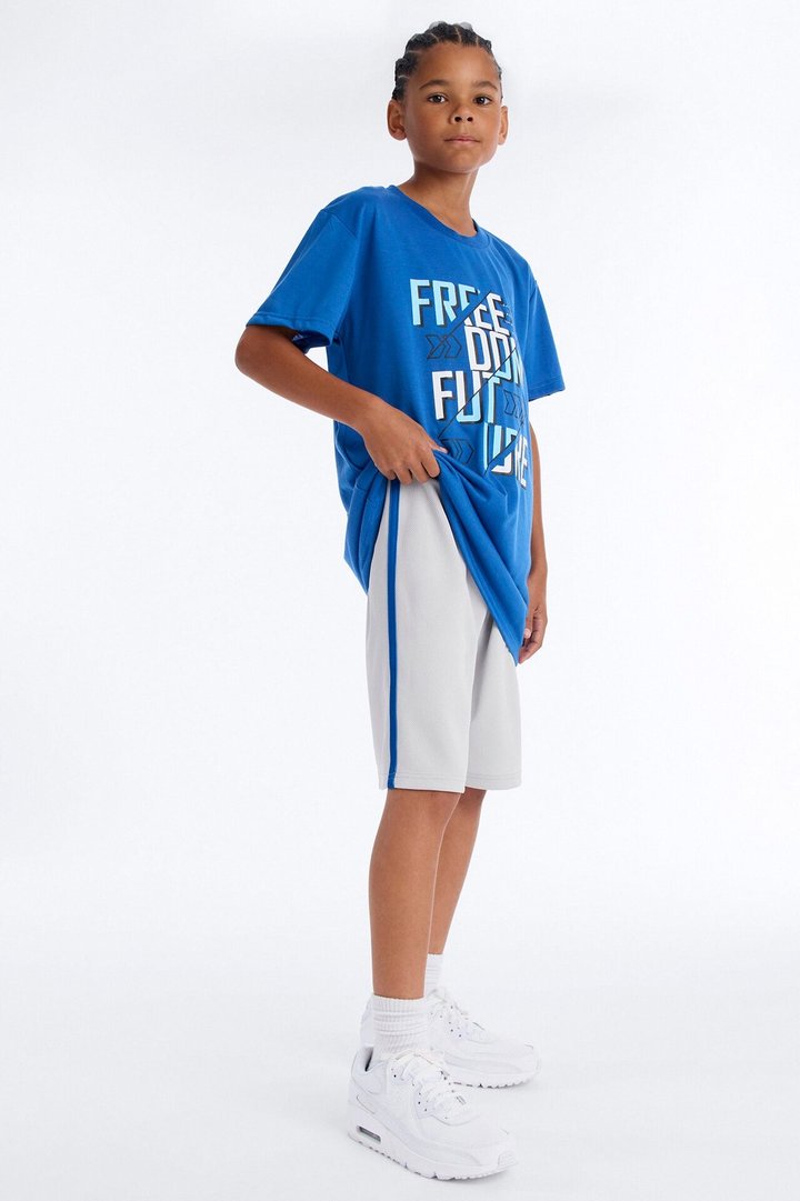 Mini Freedom Future Short Set - Blue/combo