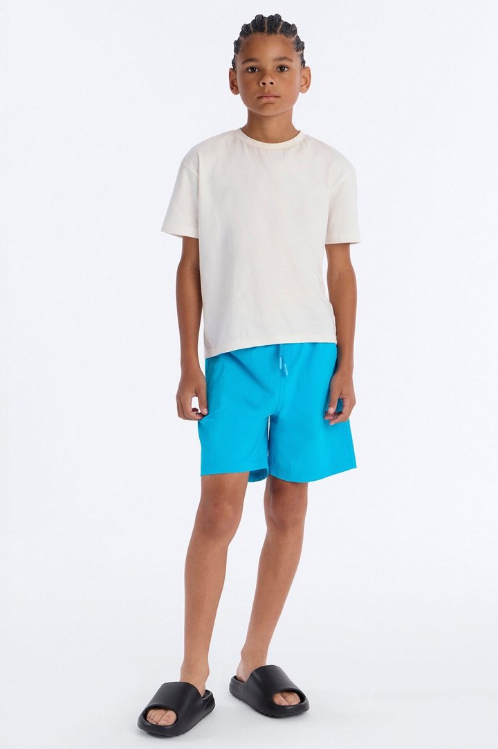 Mini Montez stretch swim trunk - Blue