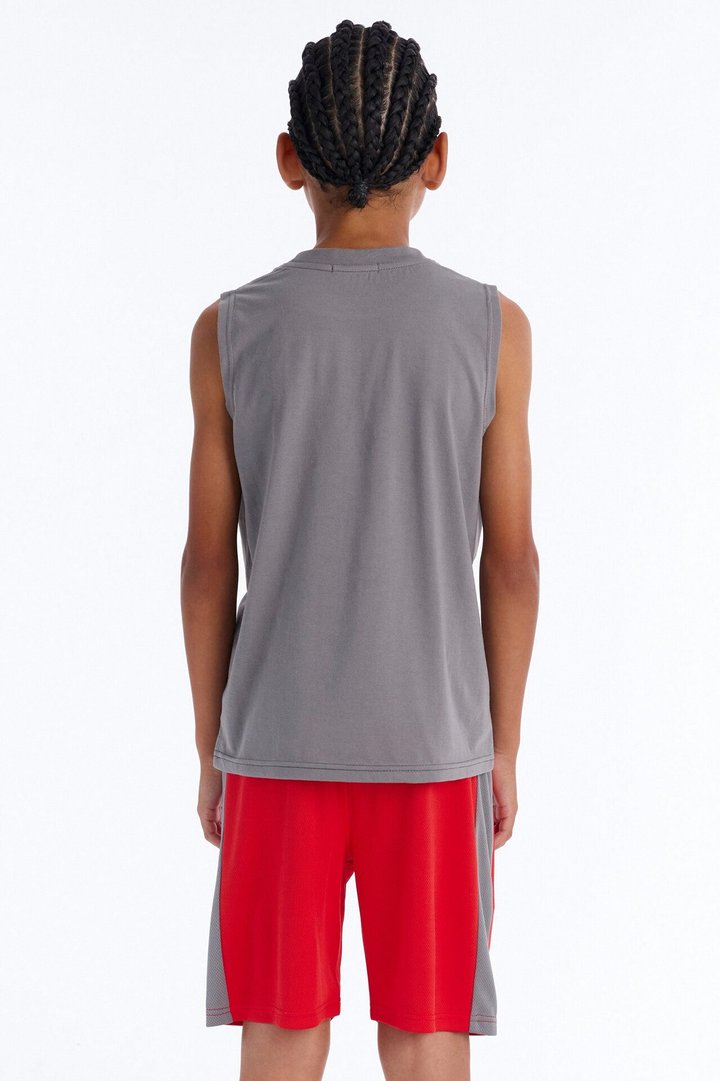 Mini Trust No One Mesh Short Set - Charcoal/combo