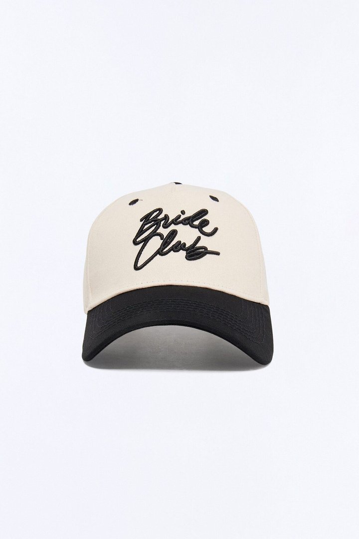 Bride Club Baseball Hat - Black/combo