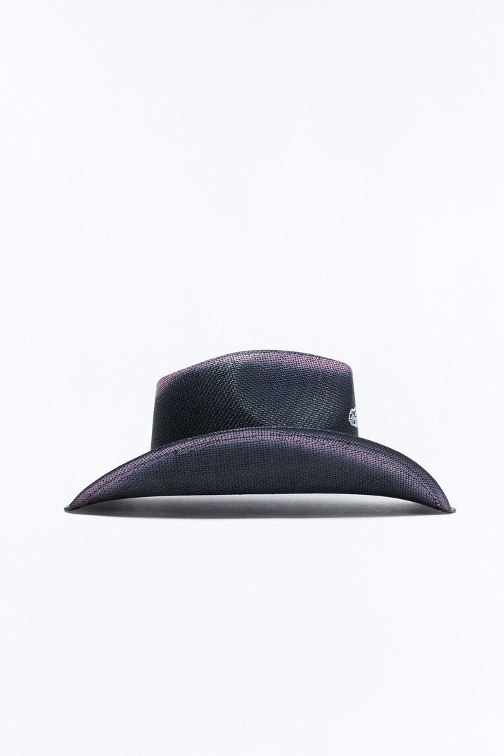 Western Halo Cowboy Hat - Purple