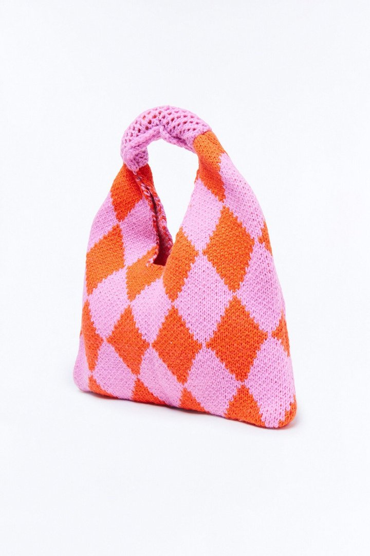 Mini Stella Tote Bag - Pink/combo