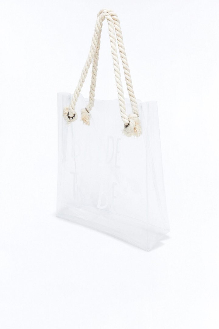Bride To Be Clear Tote - Clear