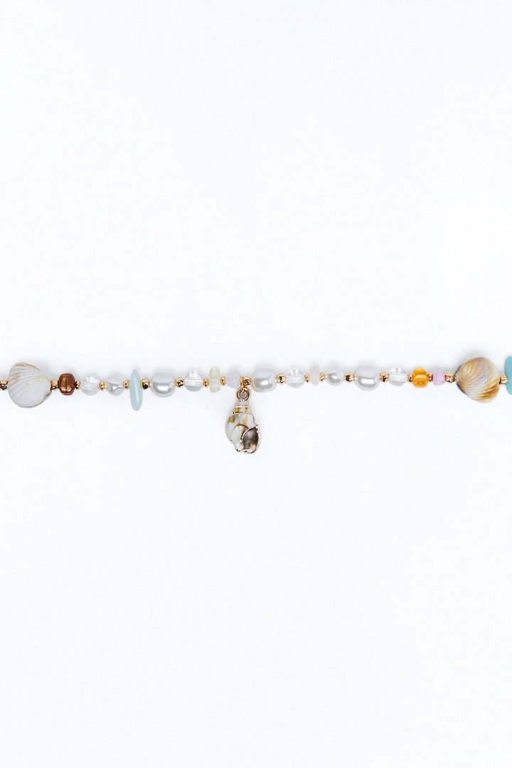 By The Shore Chain Belt - Gold
