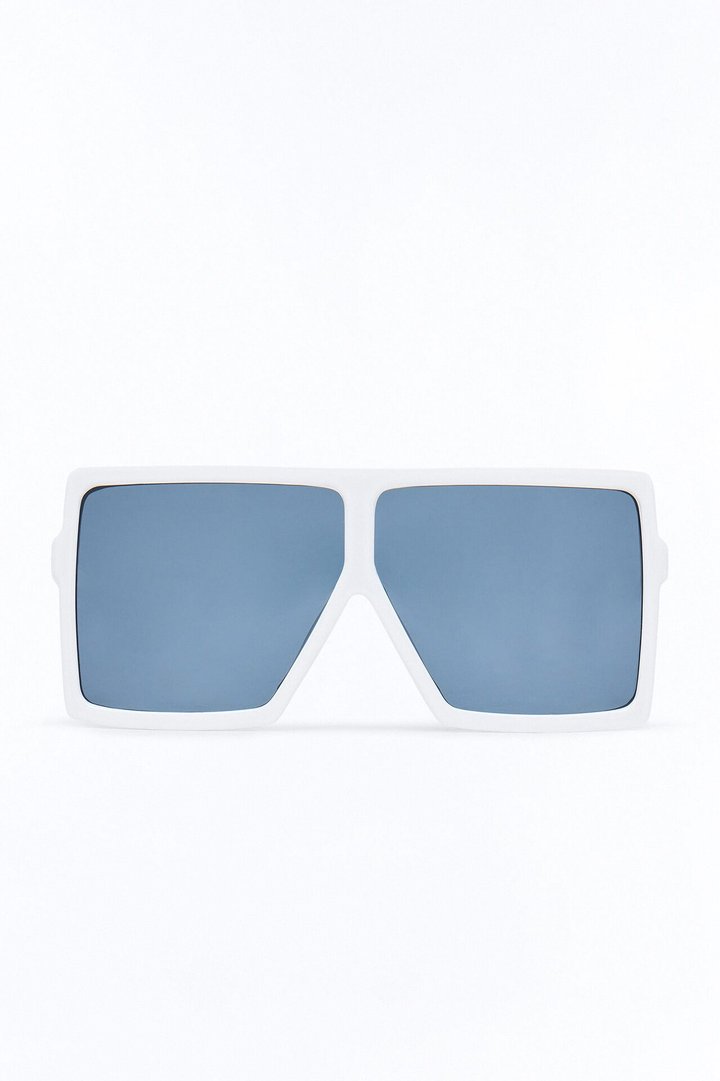 Be There Or Be Square Sunglasses - Ivory