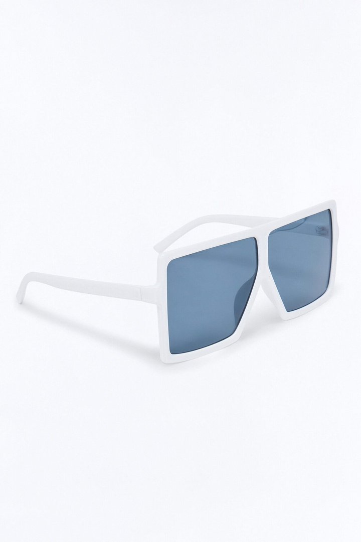 Be There Or Be Square Sunglasses - Ivory