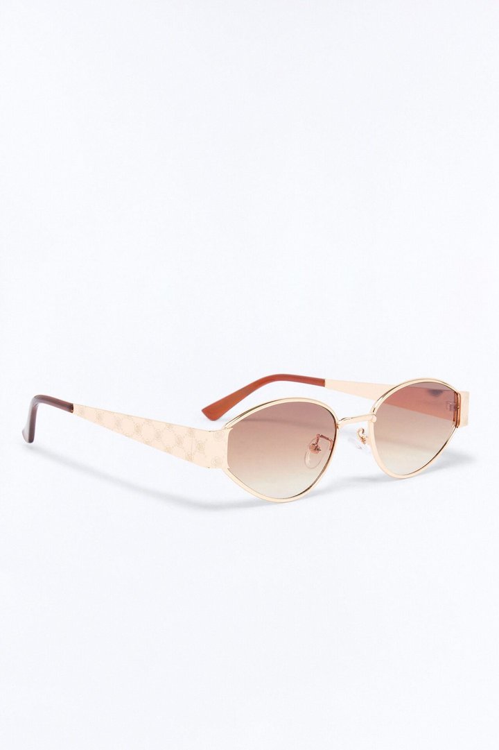 Nadia Sunglasses - Gold/Brown