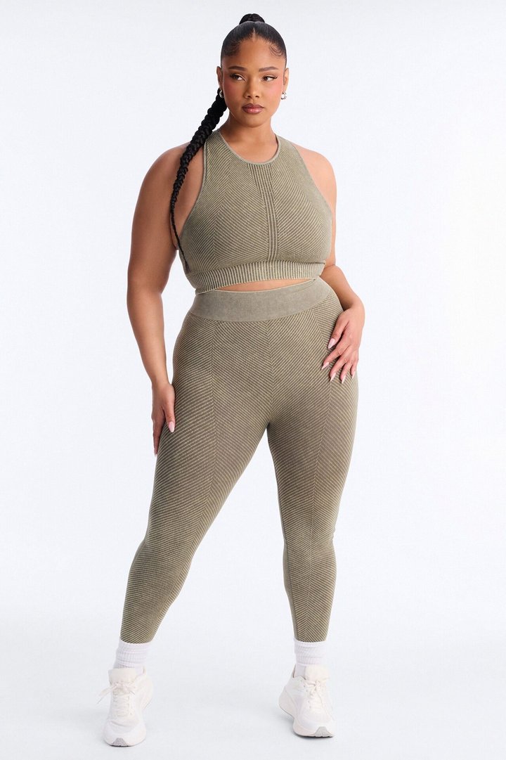 High Function Seamless Legging Set - Olive