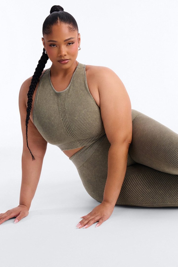 High Function Seamless Legging Set - Olive