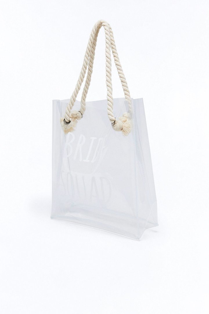 Bride Squad Clear Tote - Clear