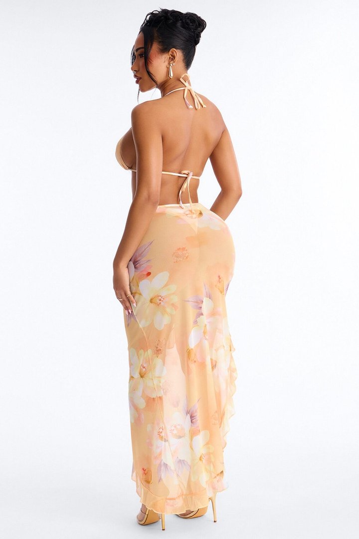 Gotta Believe Bikini And Sarong - Yellow