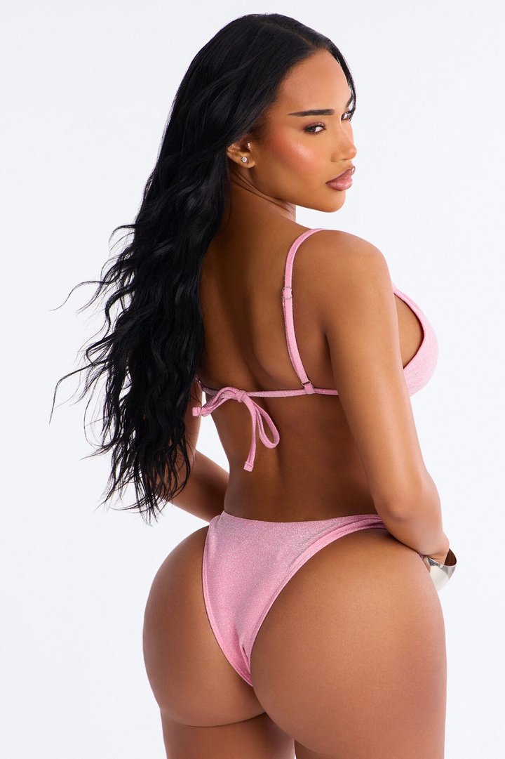Soleil Swim 2 Piece Bikini Set - Pink