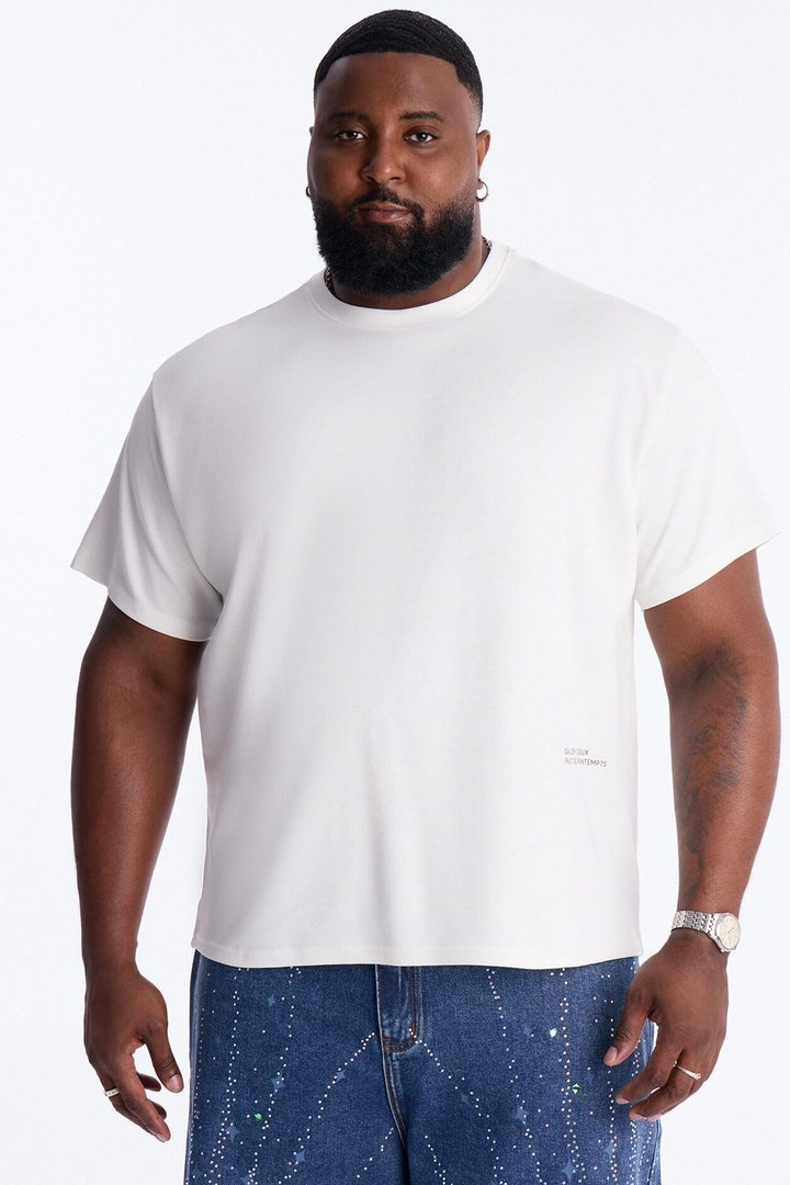Life Is So Simple Short Sleeve Tee - White