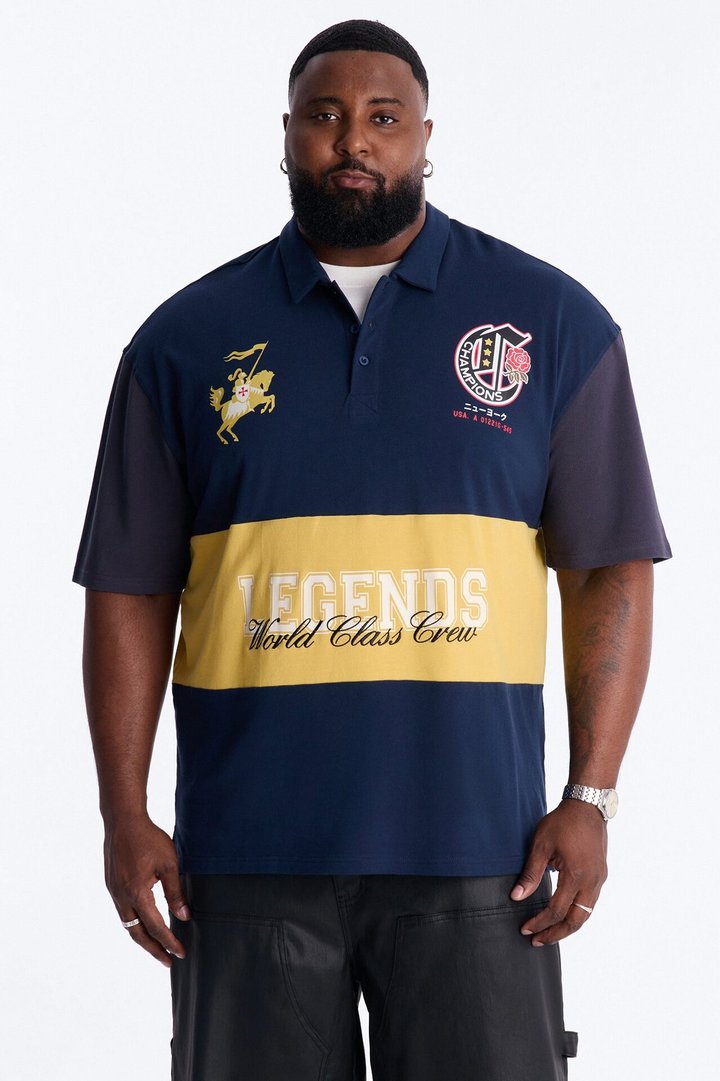 Legends World Class Polo Shirt - Navy