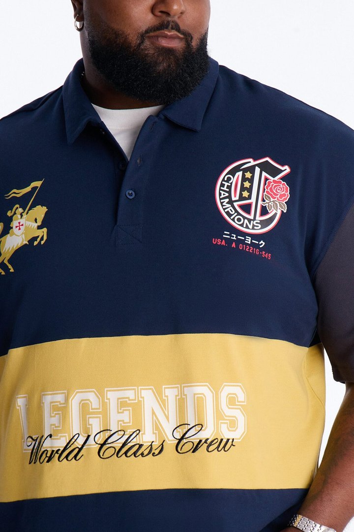 Legends World Class Polo Shirt - Navy