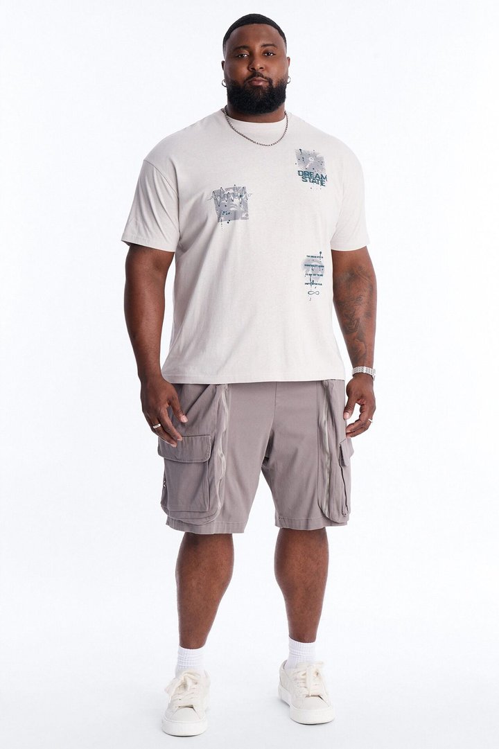 Beyond Your Dreams Short Sleeve Tee - Grey