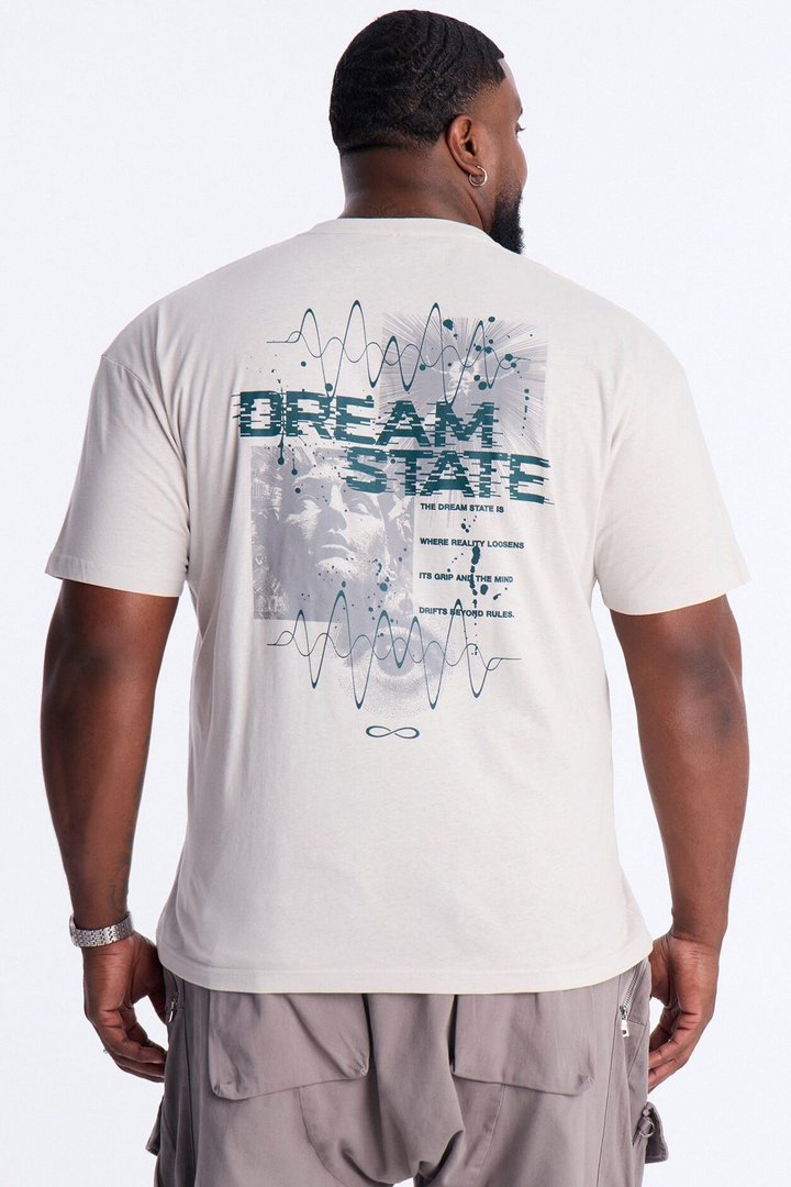 Beyond Your Dreams Short Sleeve Tee - Grey