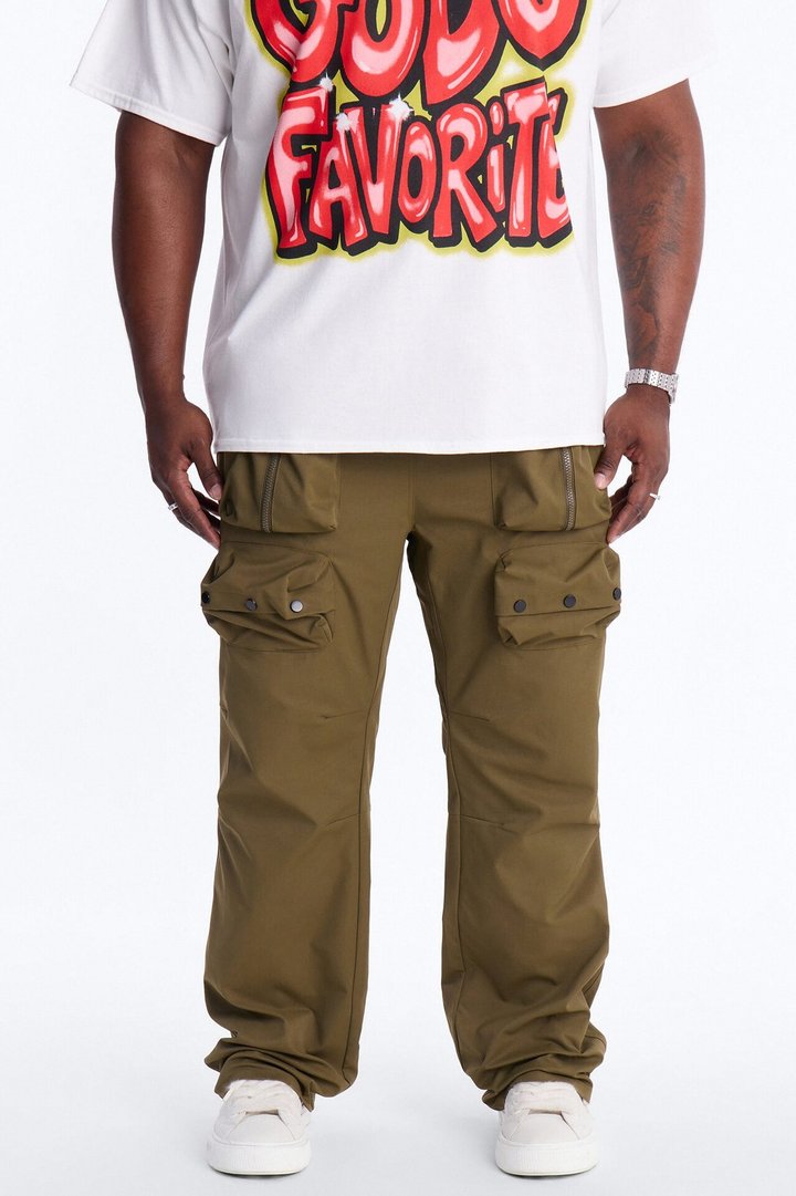 Slim Fort Dreamer Cargo Pant - Olive