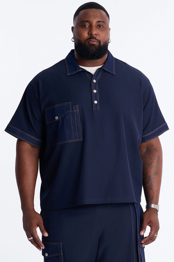 Blueprint Utility Polo - Indigo